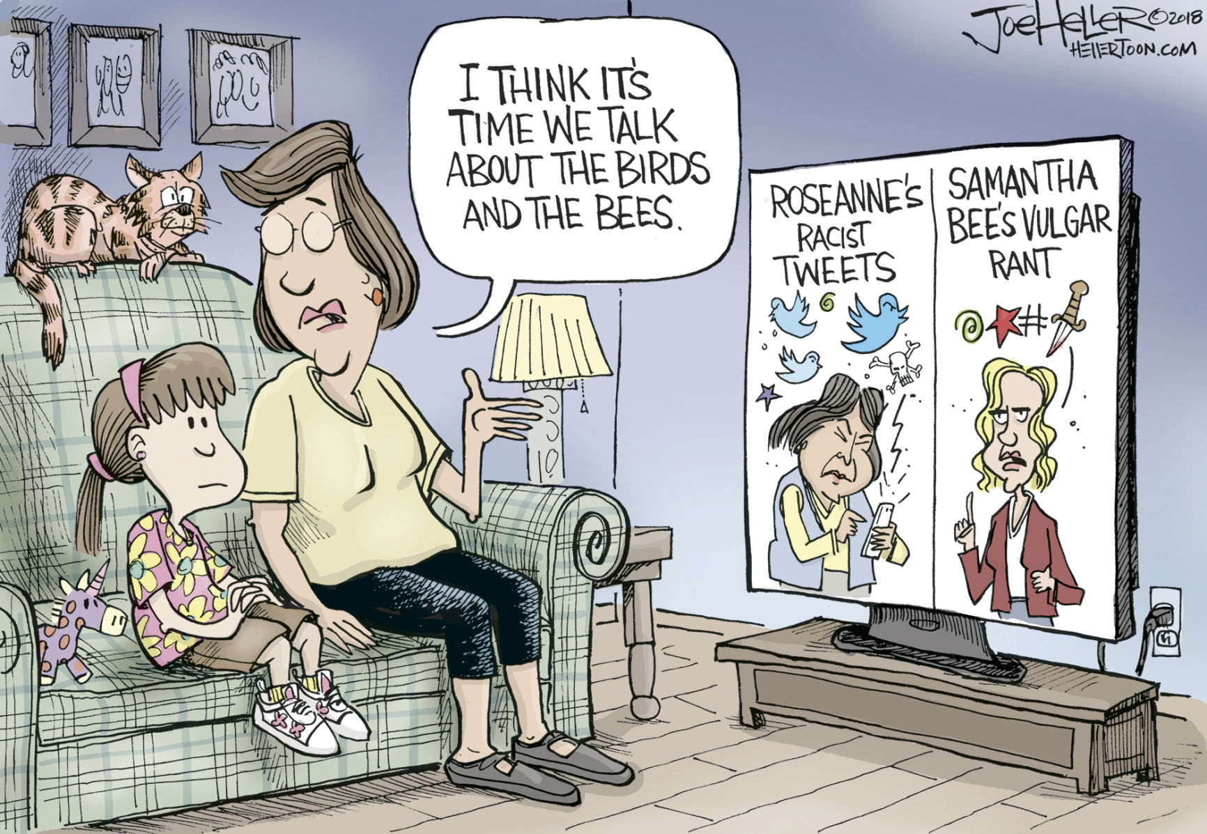 Birds and Bees by Joe Heller